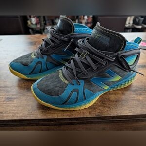 New Balance Black and Blue Athletic Shoes